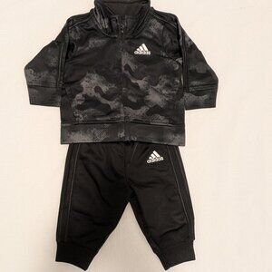 Adidas Tracksuit 3M – Black/Gray Camo – Great Condition